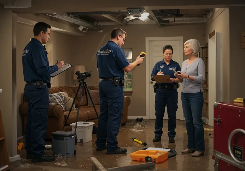 Water Damage Assessment and Insurance Documentation process in Appomattox, VA
