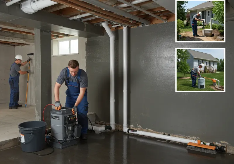 Basement Waterproofing and Flood Prevention process in Appomattox, VA